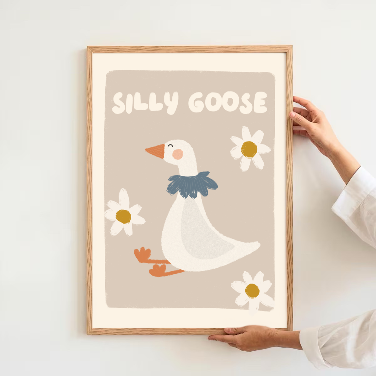 Silly goose - Daisy | Art print