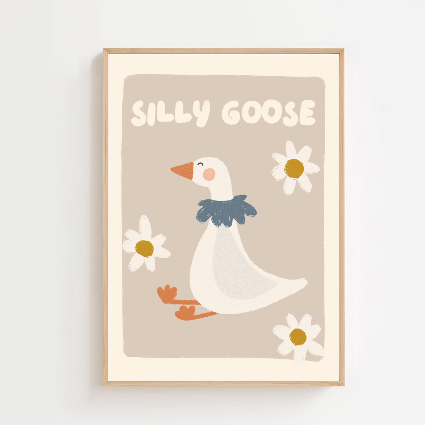 Silly goose - Daisy | Art print