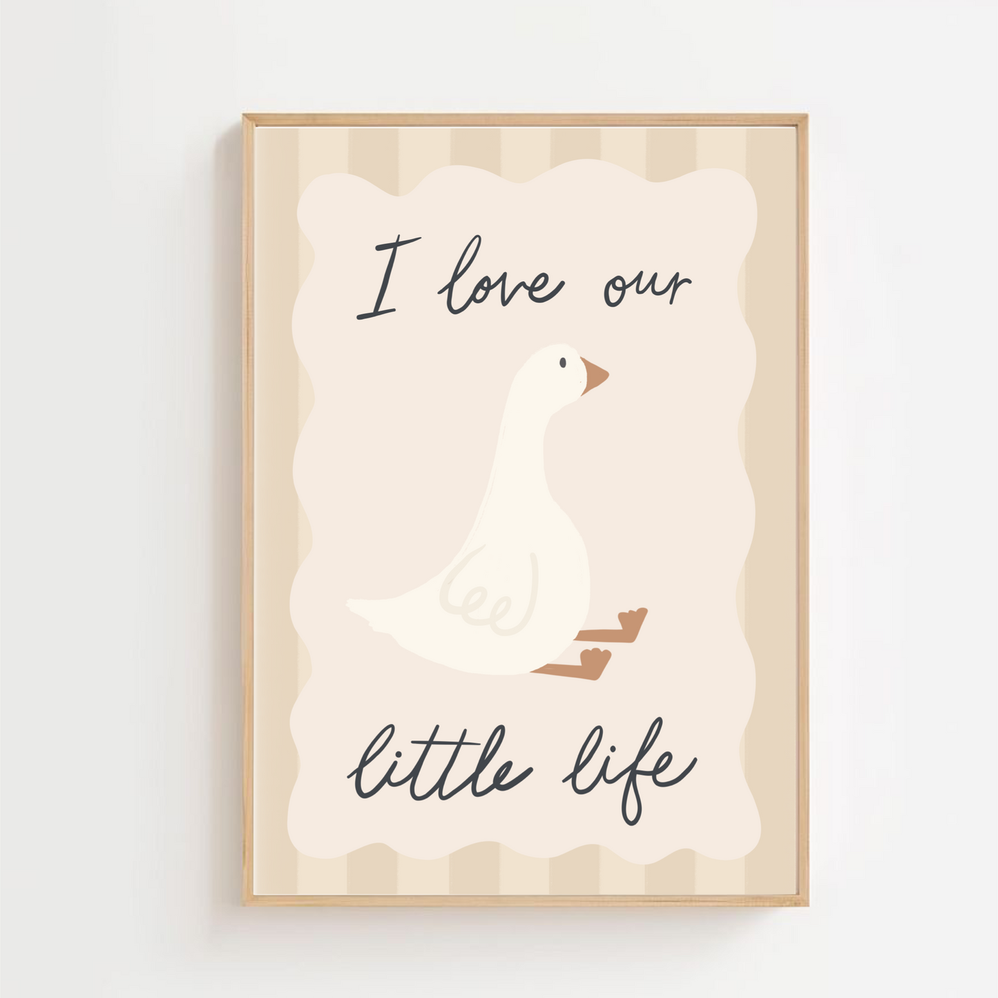 Little life - goose | Art print