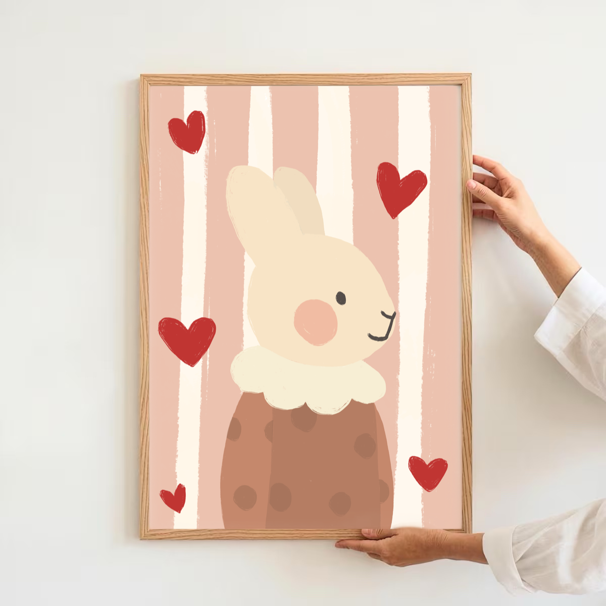 Bunny heart | Art print