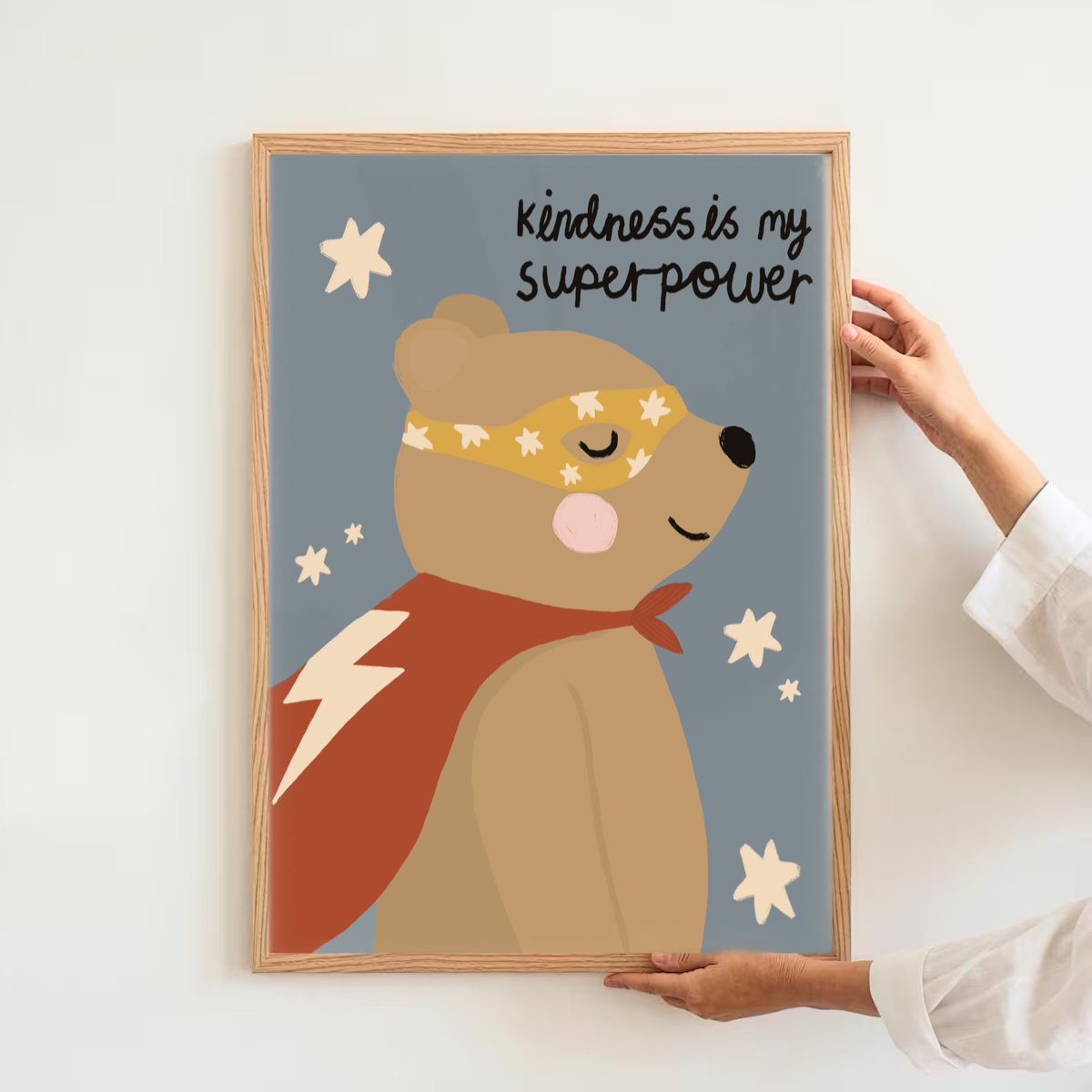 Super power - bear | Art print