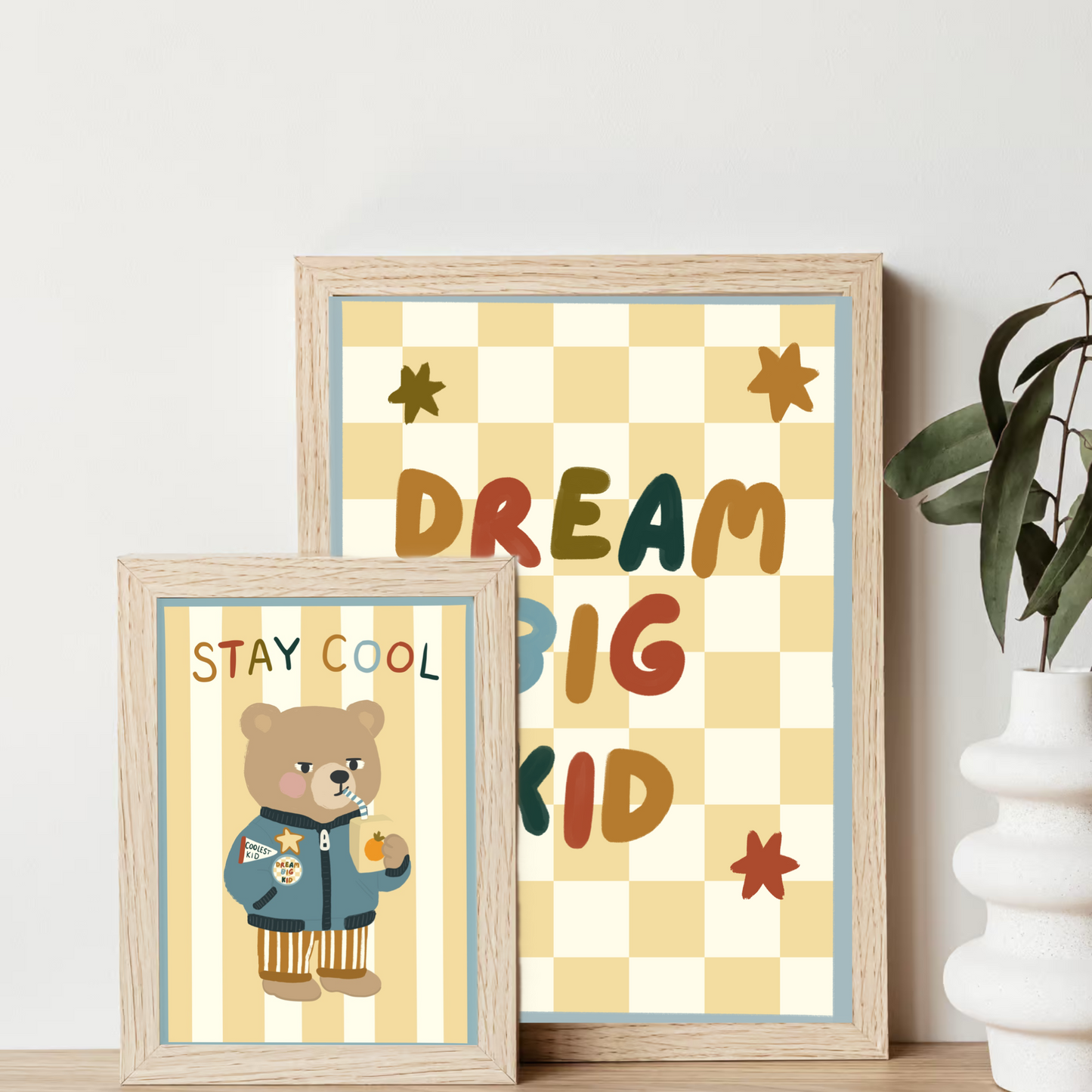 Stay cool - bear | Art print