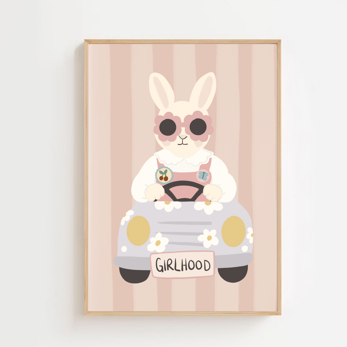 Girlhood - car | Art print
