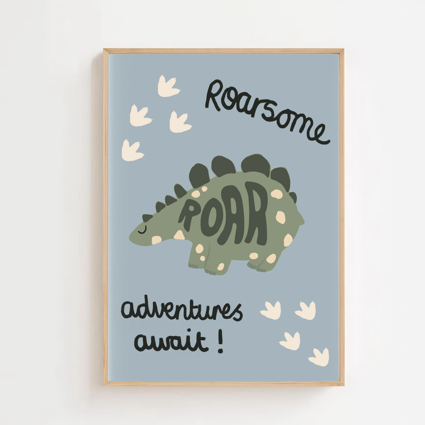 Roarsome dinosaur | Art print