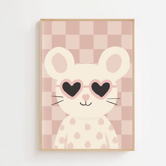 Cool mouse | Art print