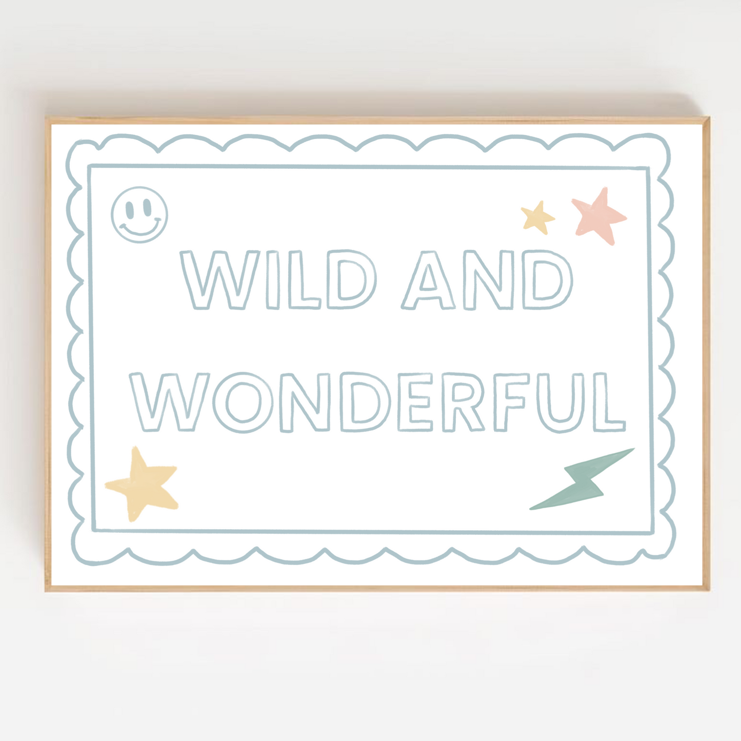 Wild and wonderful | Art print