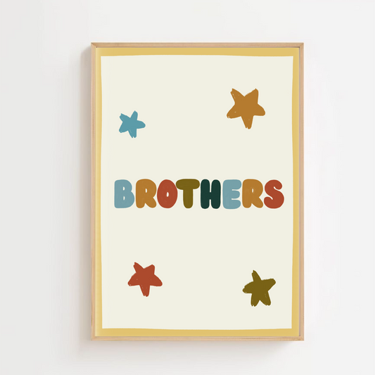 Brothers | Art print