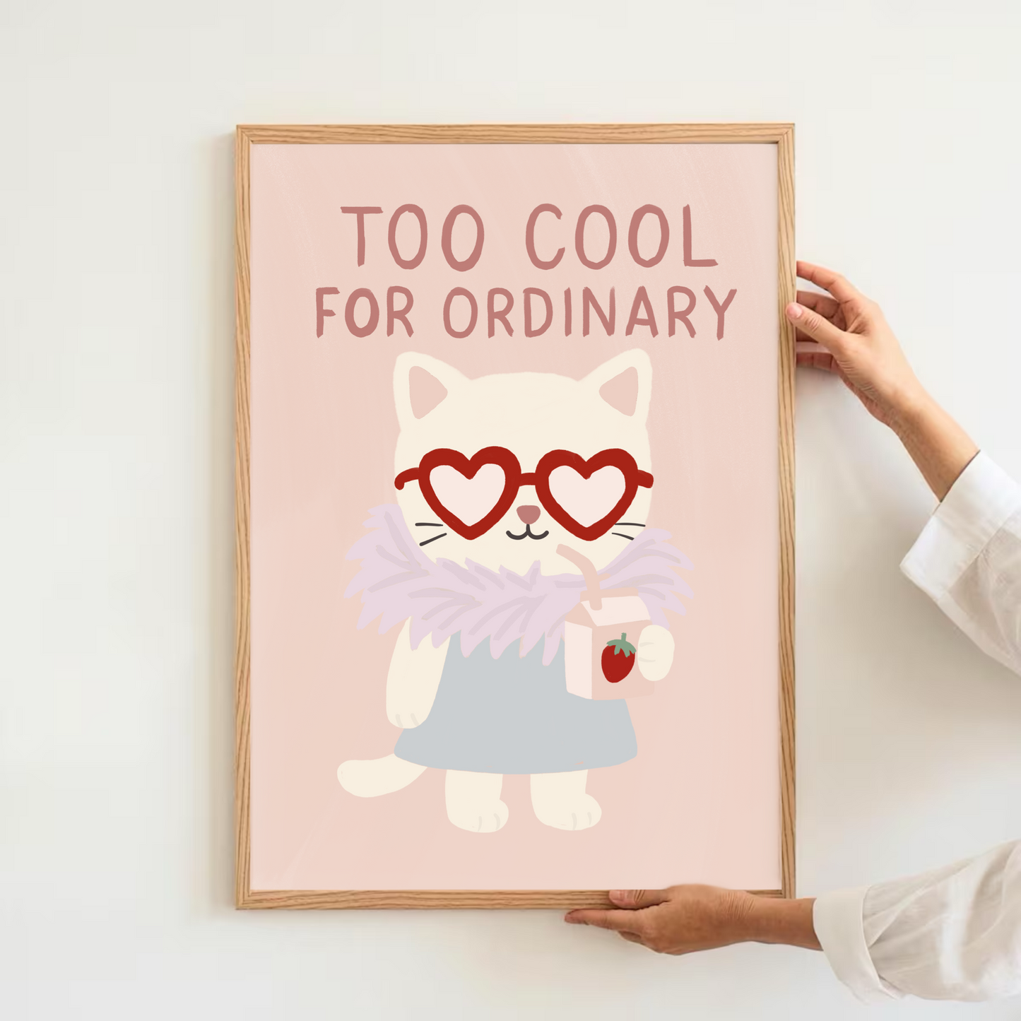 Too cool for ordinary- cat | Art print
