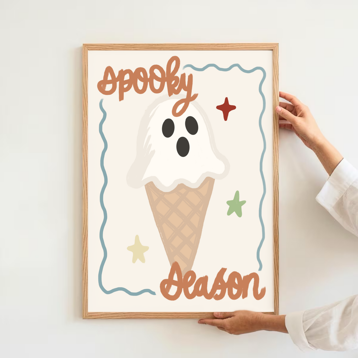 Spooky season - ice cream | Art print