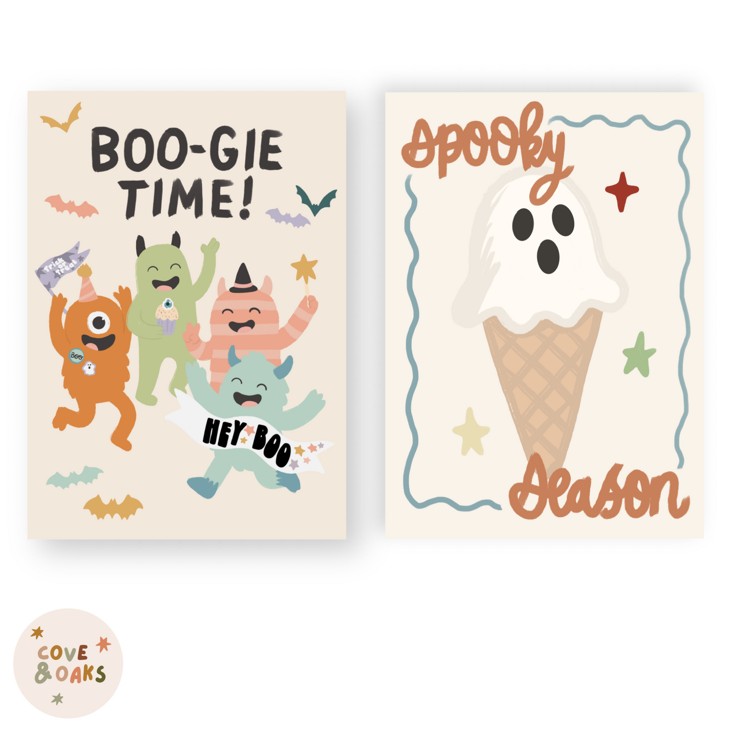 Boogie time - monsters | Art print