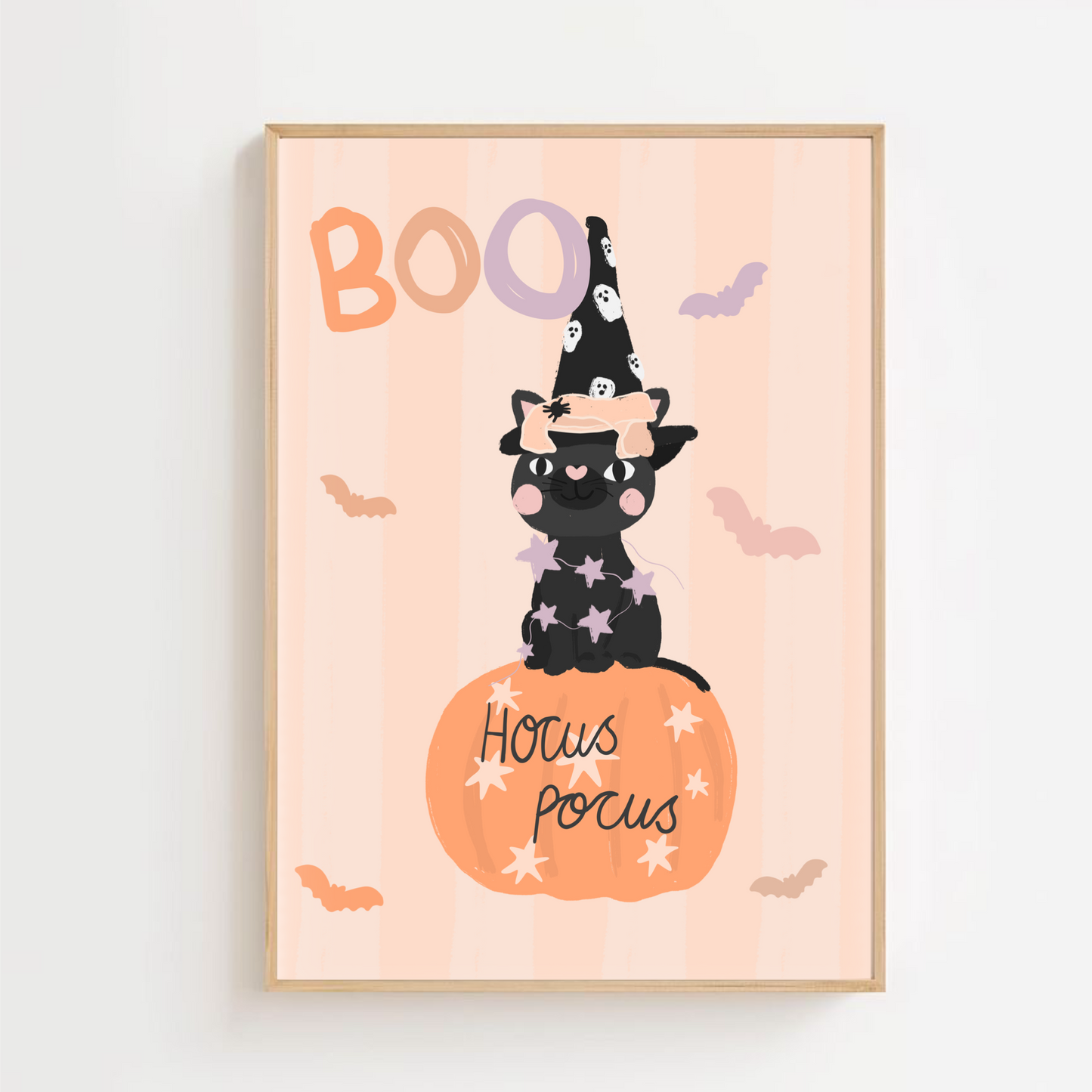 Hocus pocus - cat | Art print