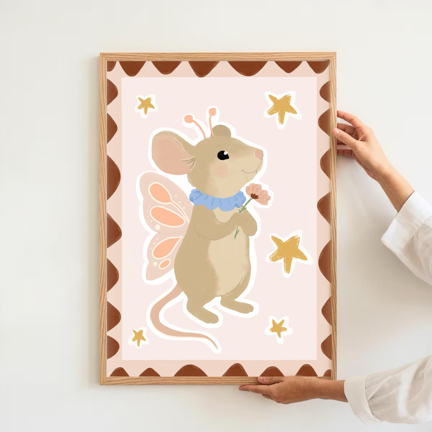 Butterfly mouse | Art print