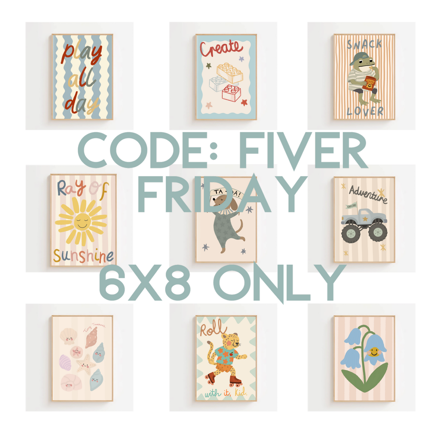 Fiver Friday 6x8