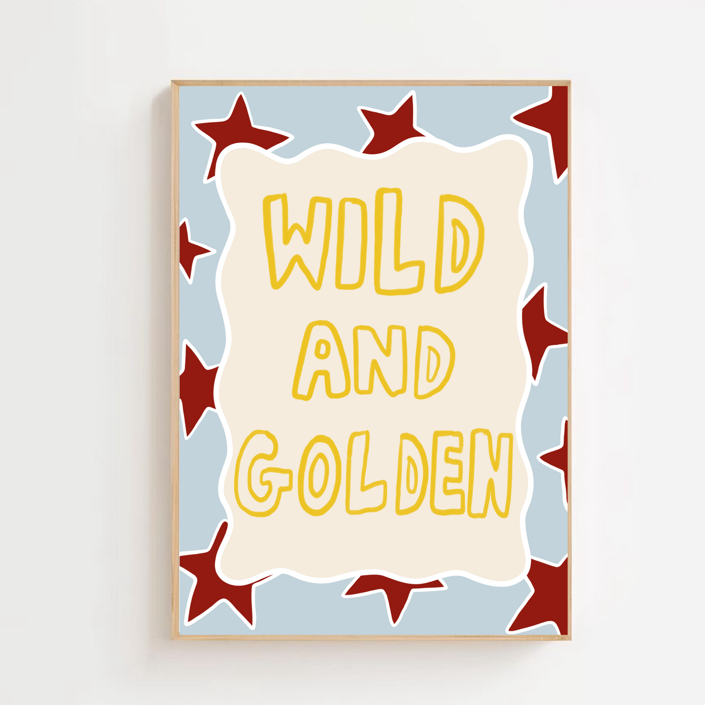 Wild & golden | Art print
