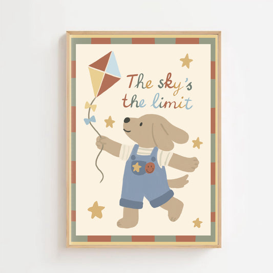 The skys the limit | Art print