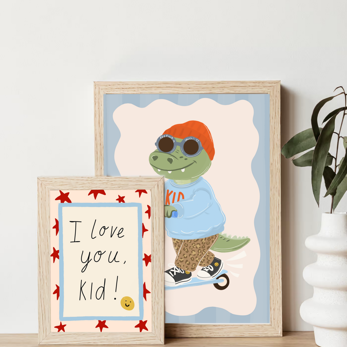 I love you, kid |Art print