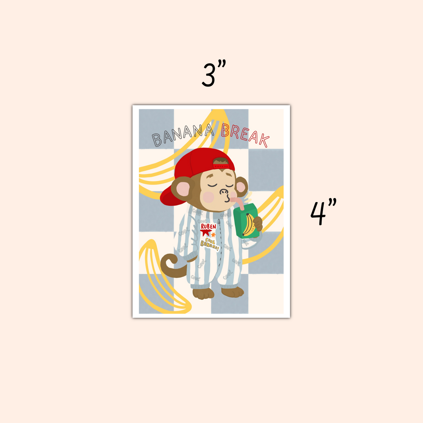 Mini 3x4 individual