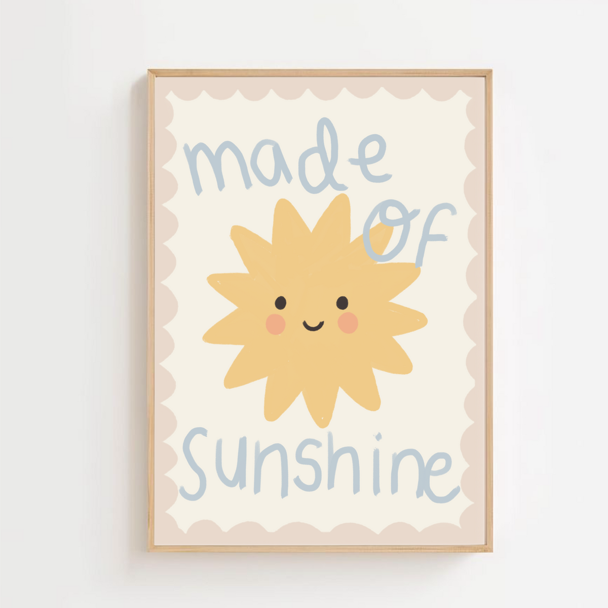 Made of sunshine | Art print