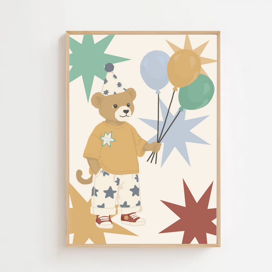 Up up and away - circus | Art print