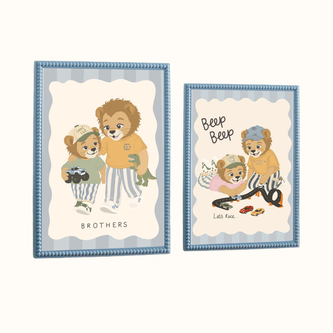 Brothers | Art print