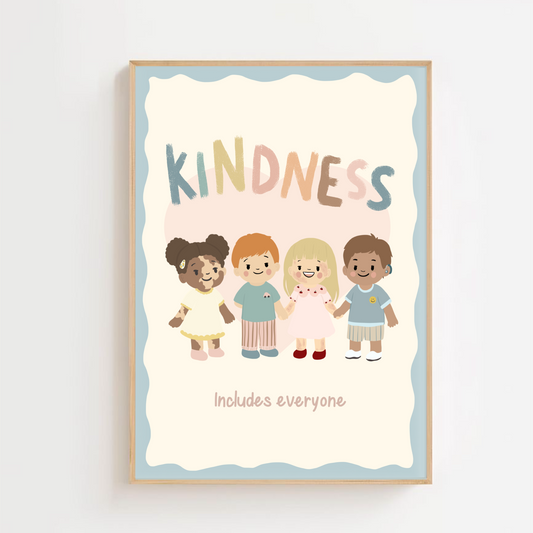 Kindness includes everyone | Art print