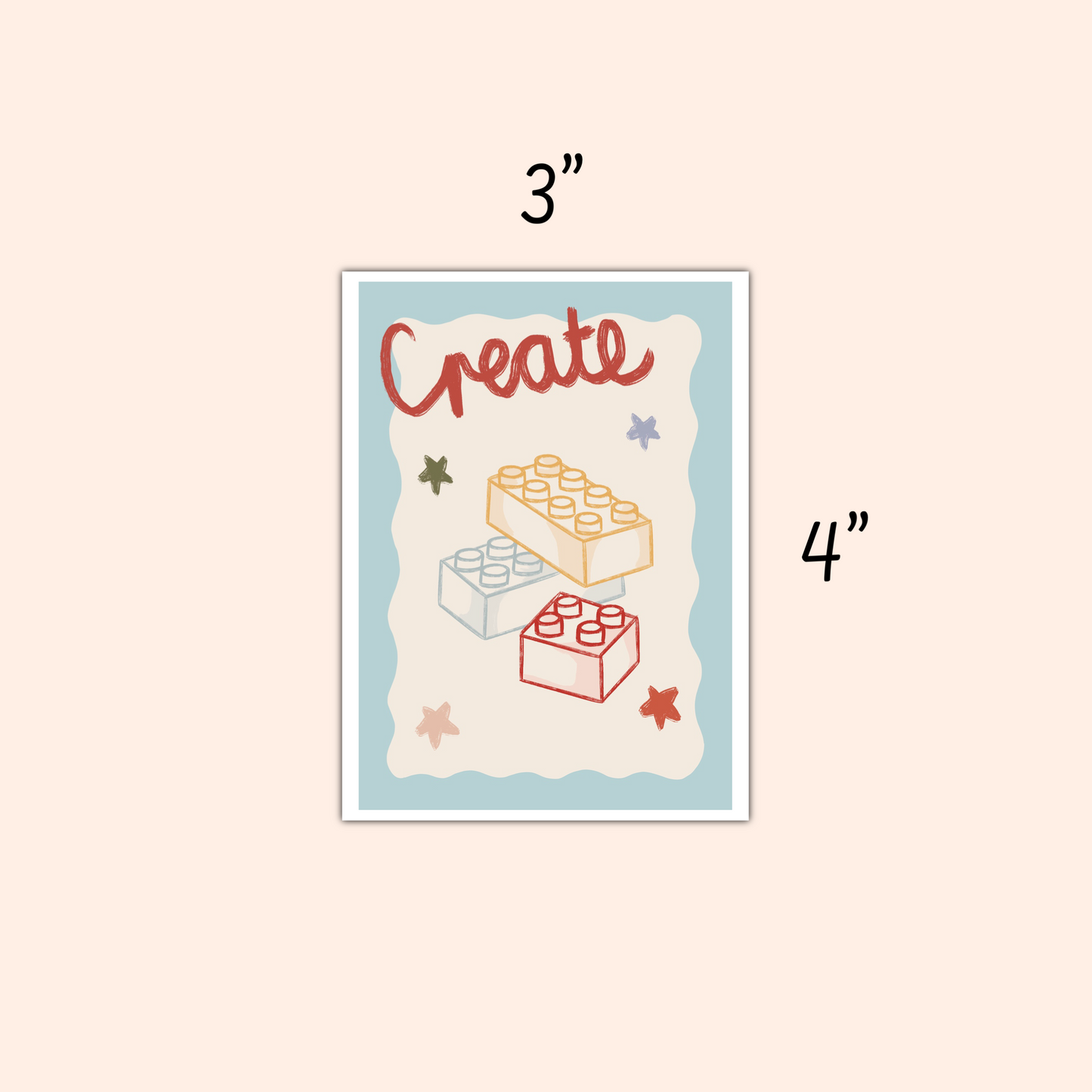 Mini 3x4 individual