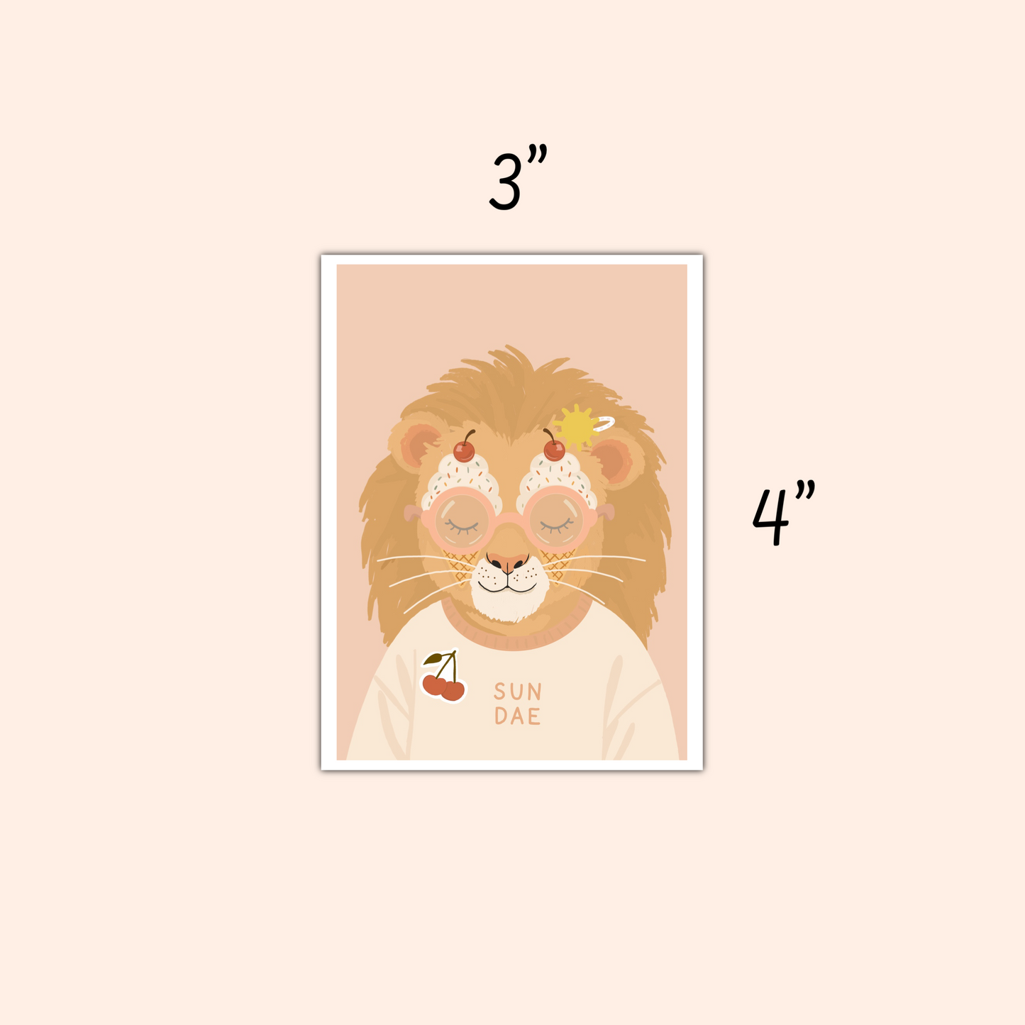 Mini 3x4 individual