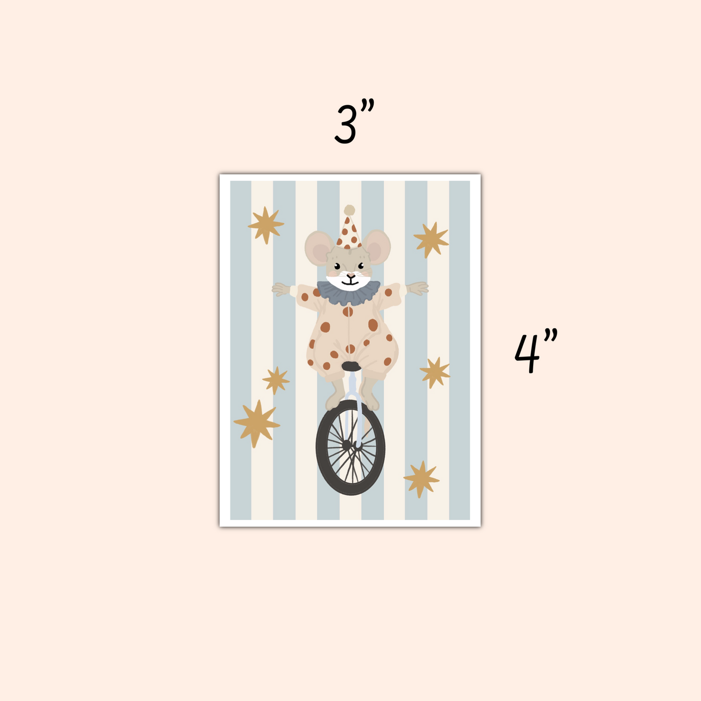 Minis 3x4 circus