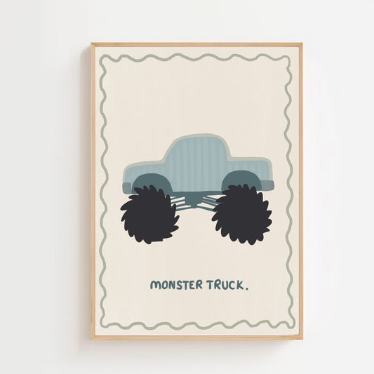Monster truck | Art print