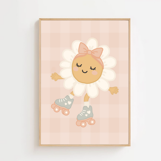 Skater Daisy | Art print