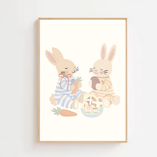 Easter picnic | Art print