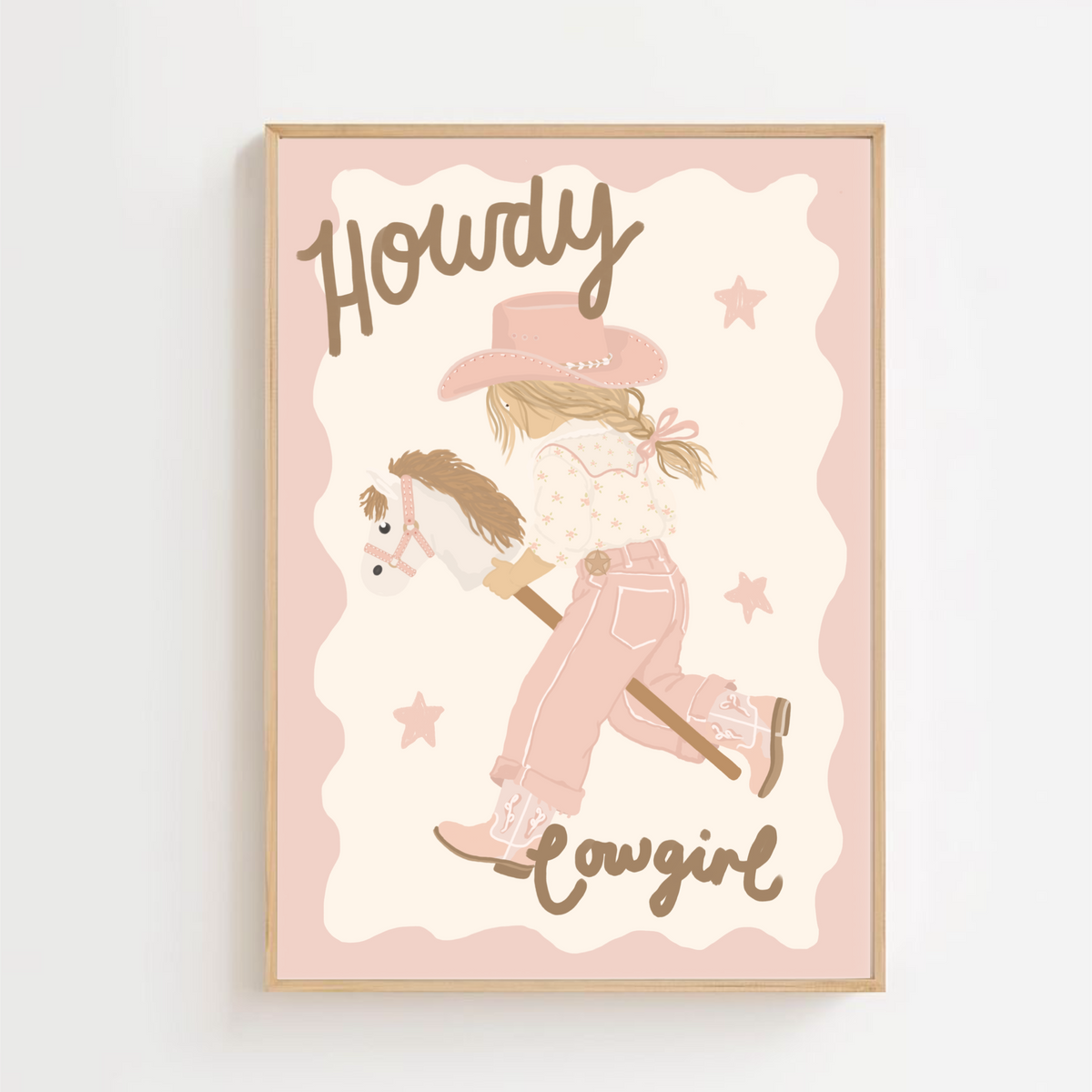 Cowgirl | Art print