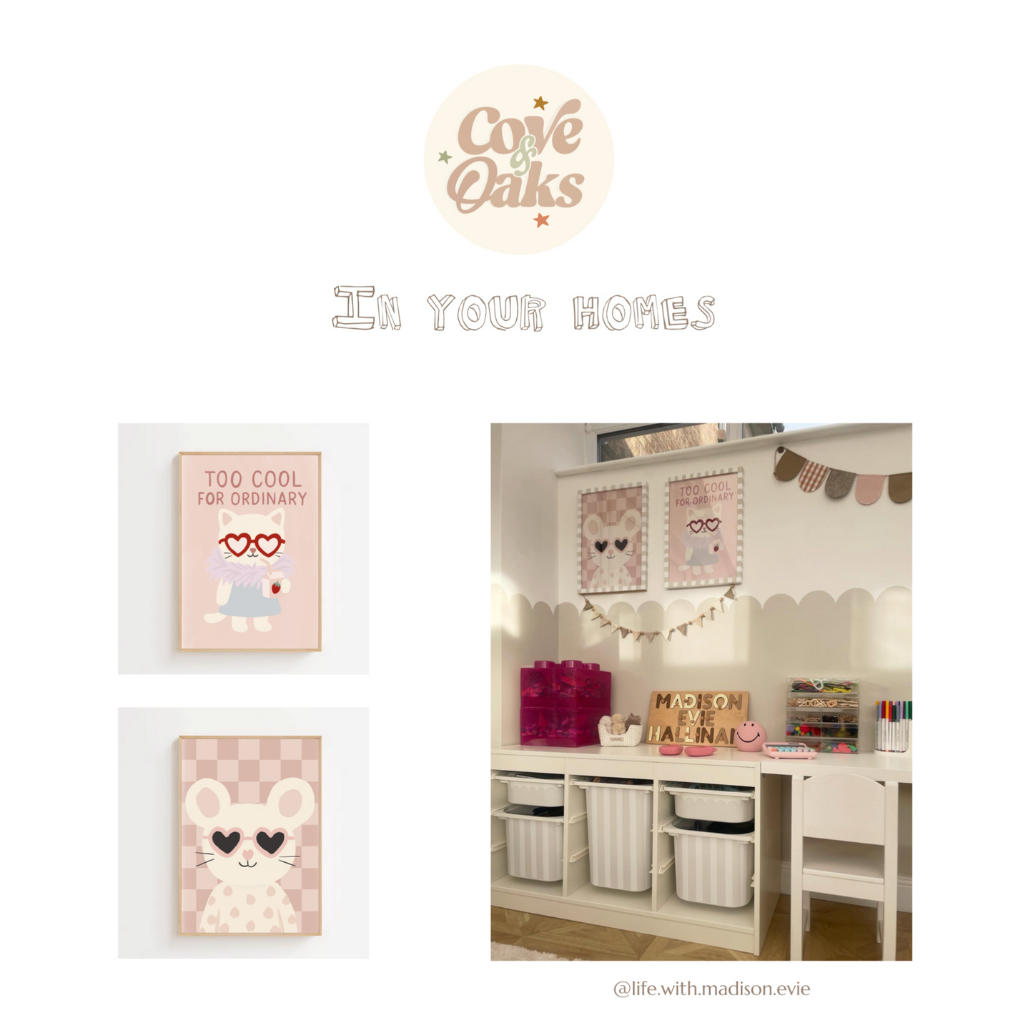 Too cool for ordinary- cat | Art print