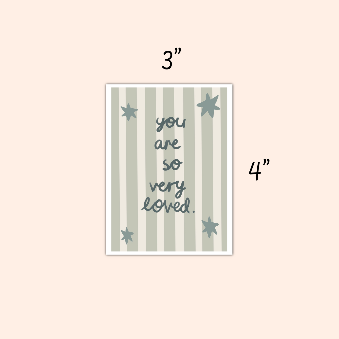 Minis 3x4 individual