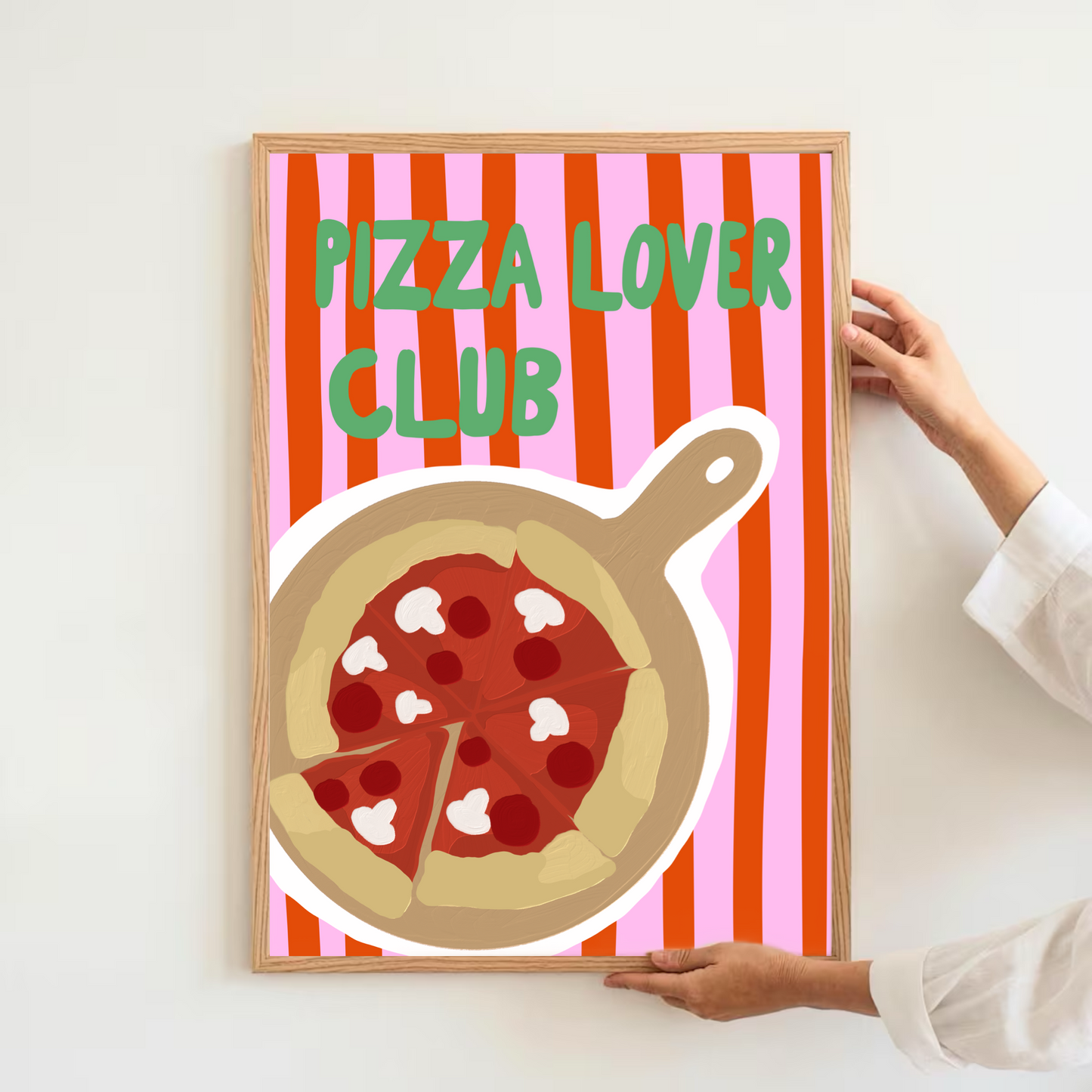 Pizza lover club | Art print