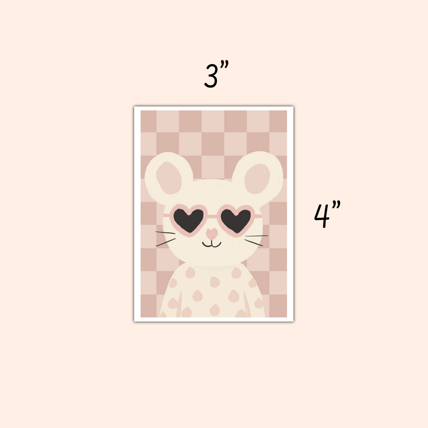 Mini 3x4 individual
