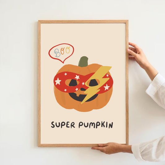 Super pumpkin |Art print
