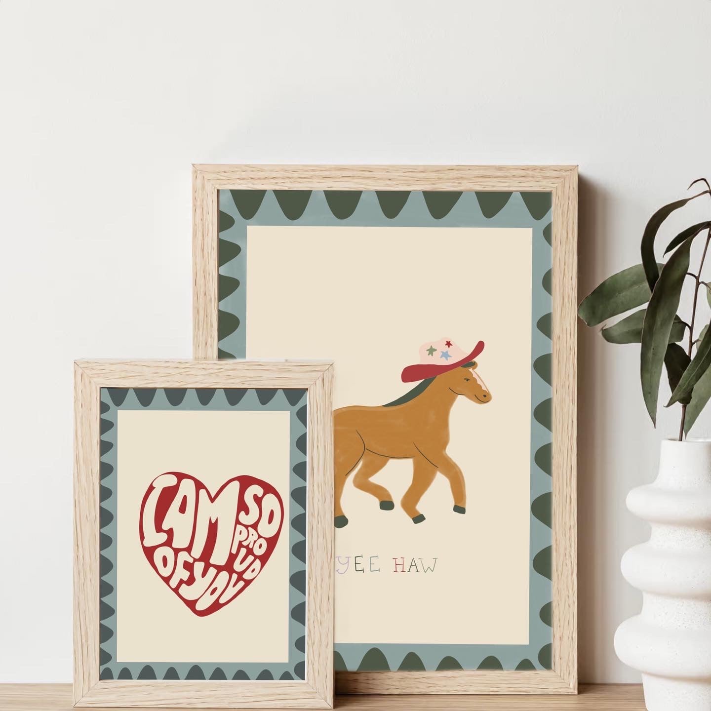 I am so proud of you | Art print