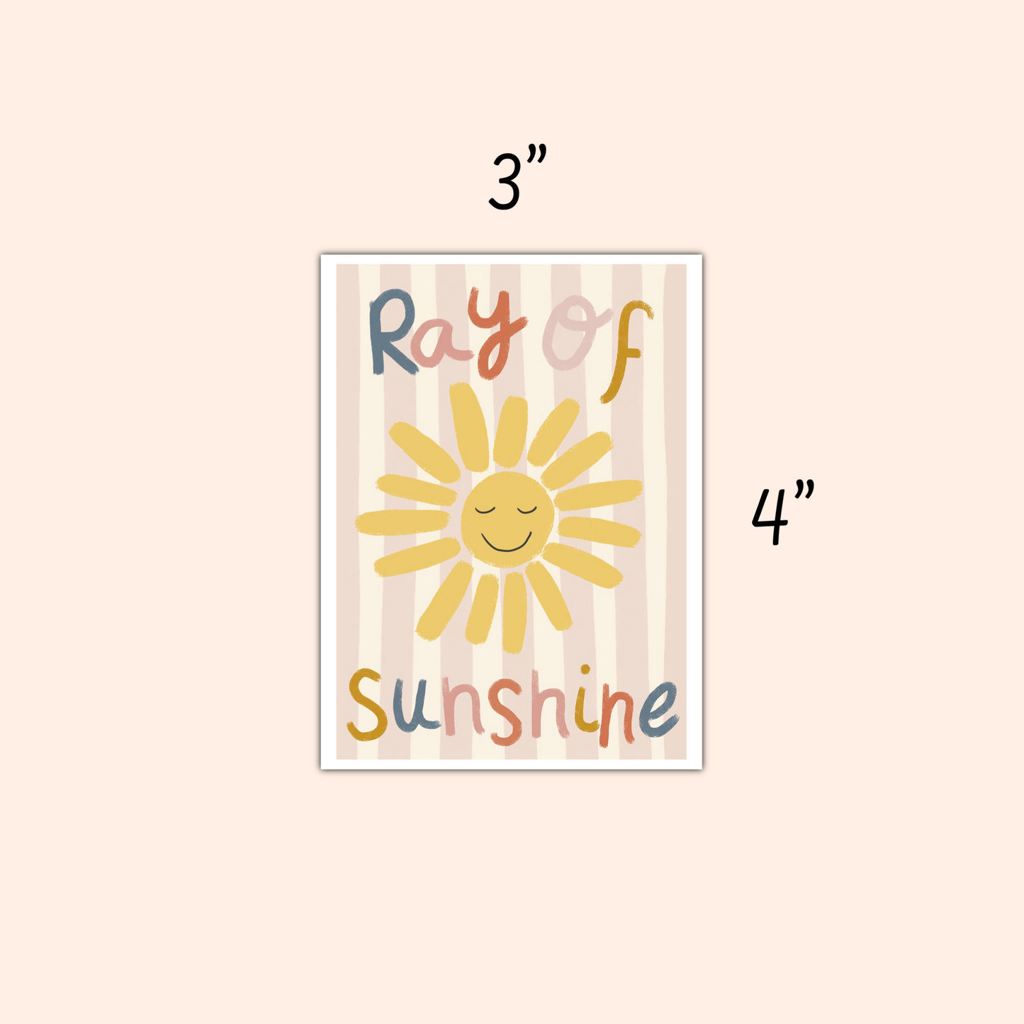 Mini 3x4 individual