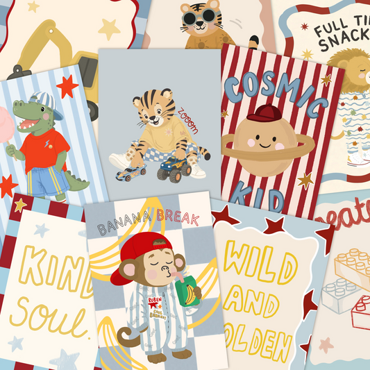 Boys mini surprise pack of 4