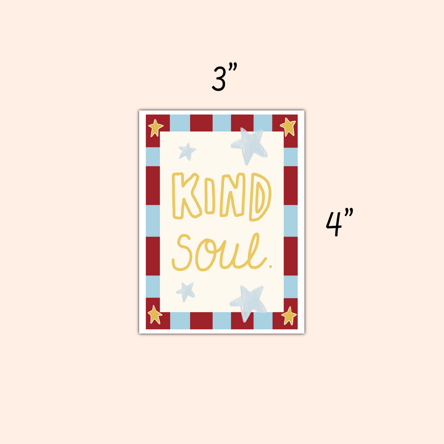 Mini 3x4 individual
