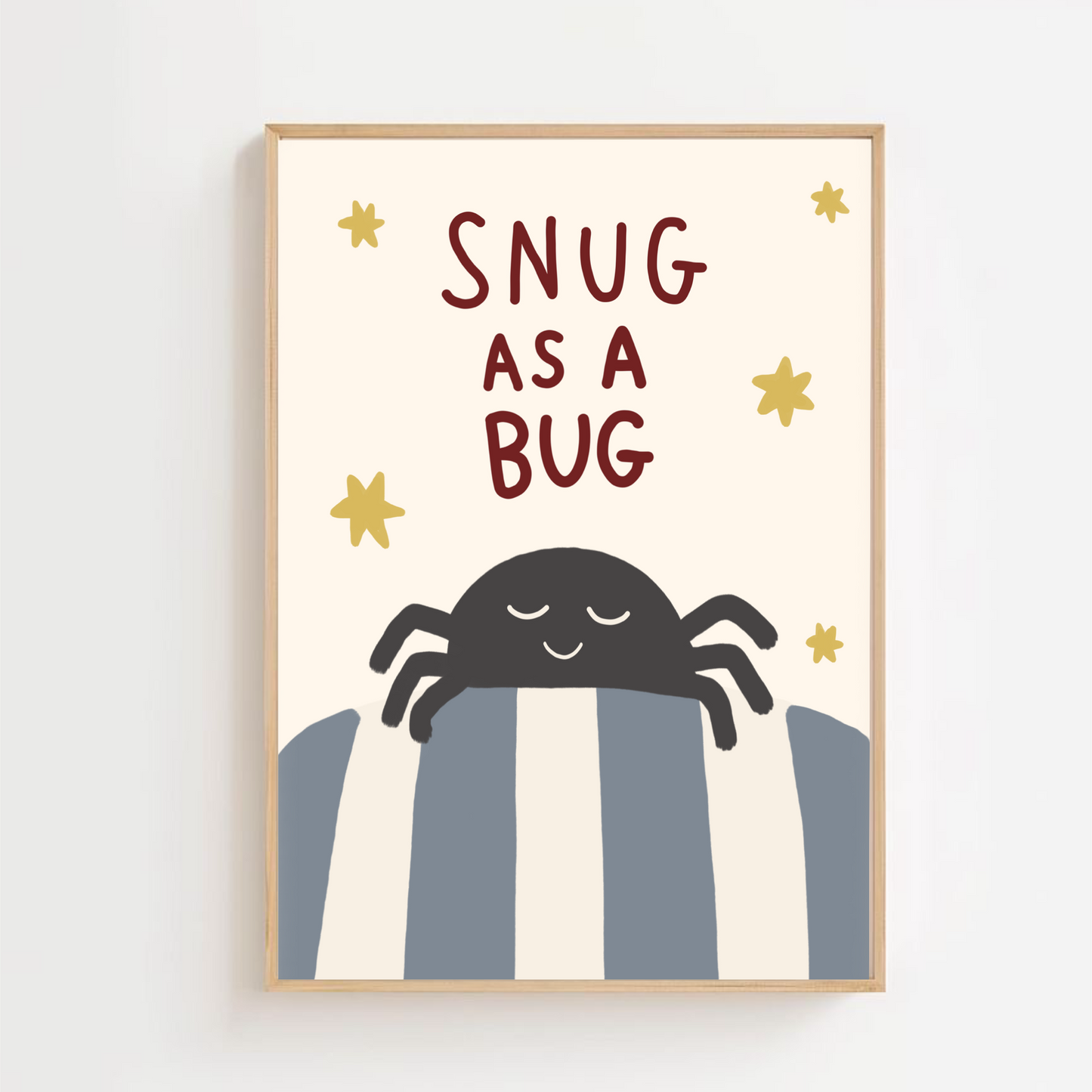 Snug as a bug - spider | Art print