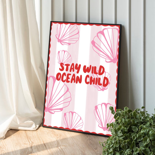 Ocean child | Art print