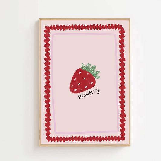 Strawberry | Art print