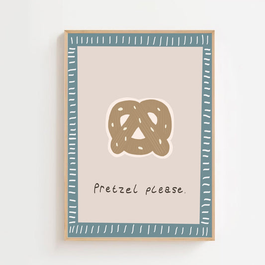 Pretzel please | Art print