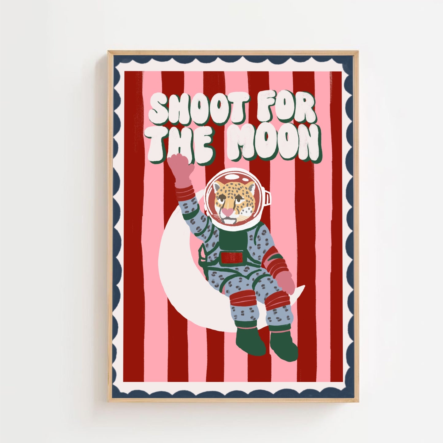 Shoot for the moon | Art print