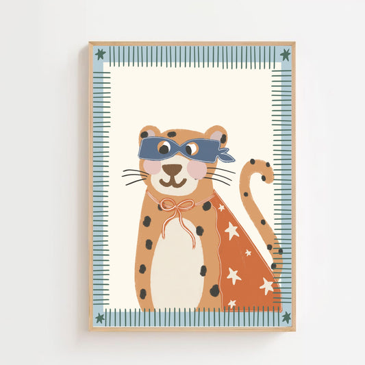 Super leopard | Art print