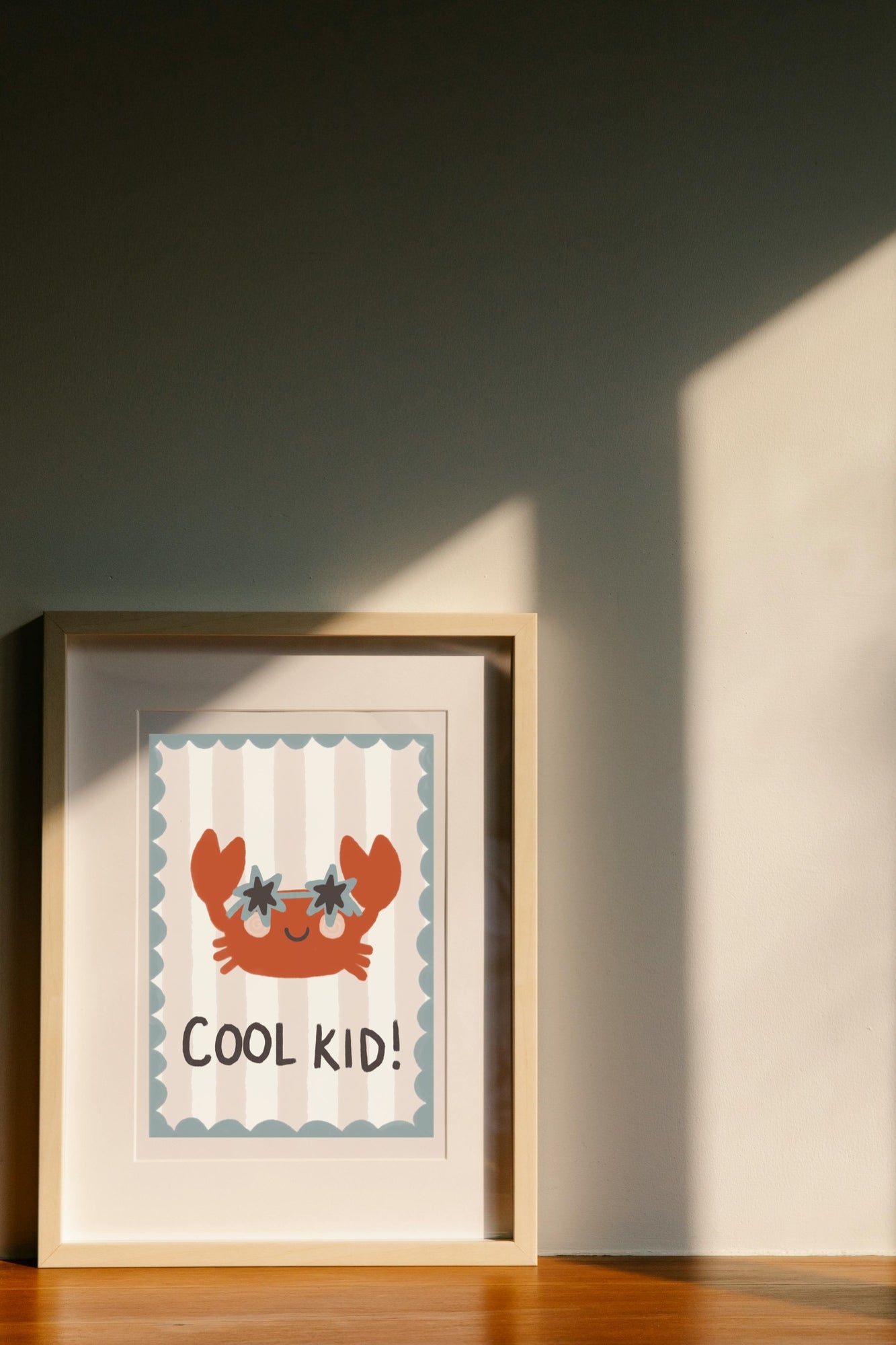 Cool kid! - crab | Art print
