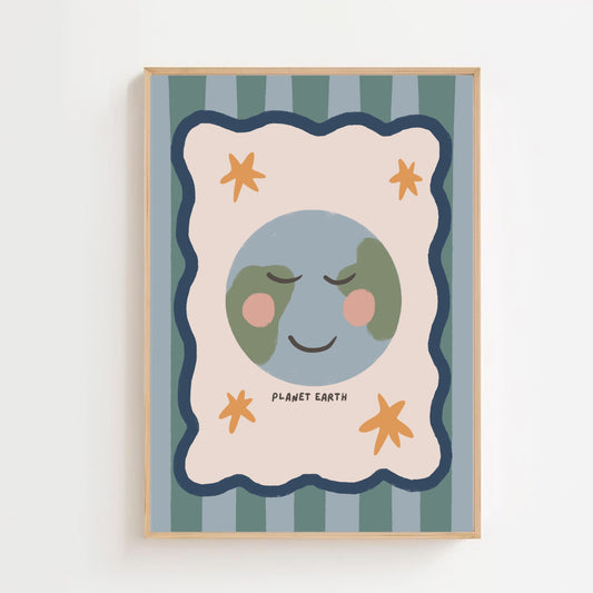 Planet earth | Art print