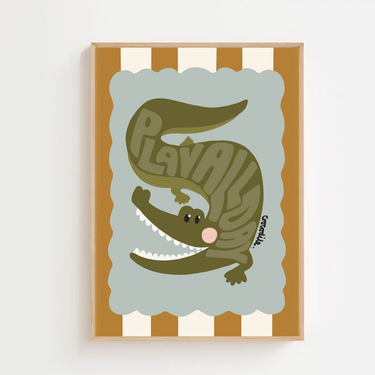 Play all day - crocodile
